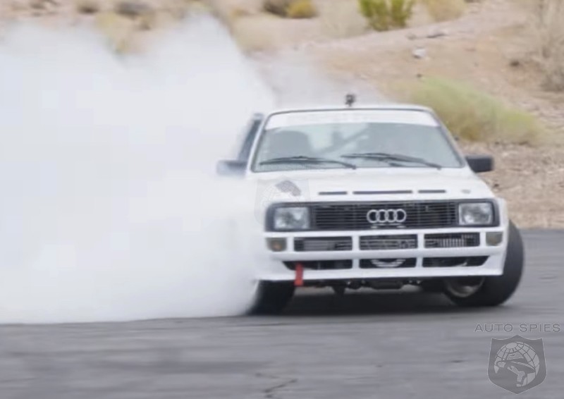 WATCH: Ken Block Takes His 730HP Audi Sport Quattro Out For A Casual Stroll